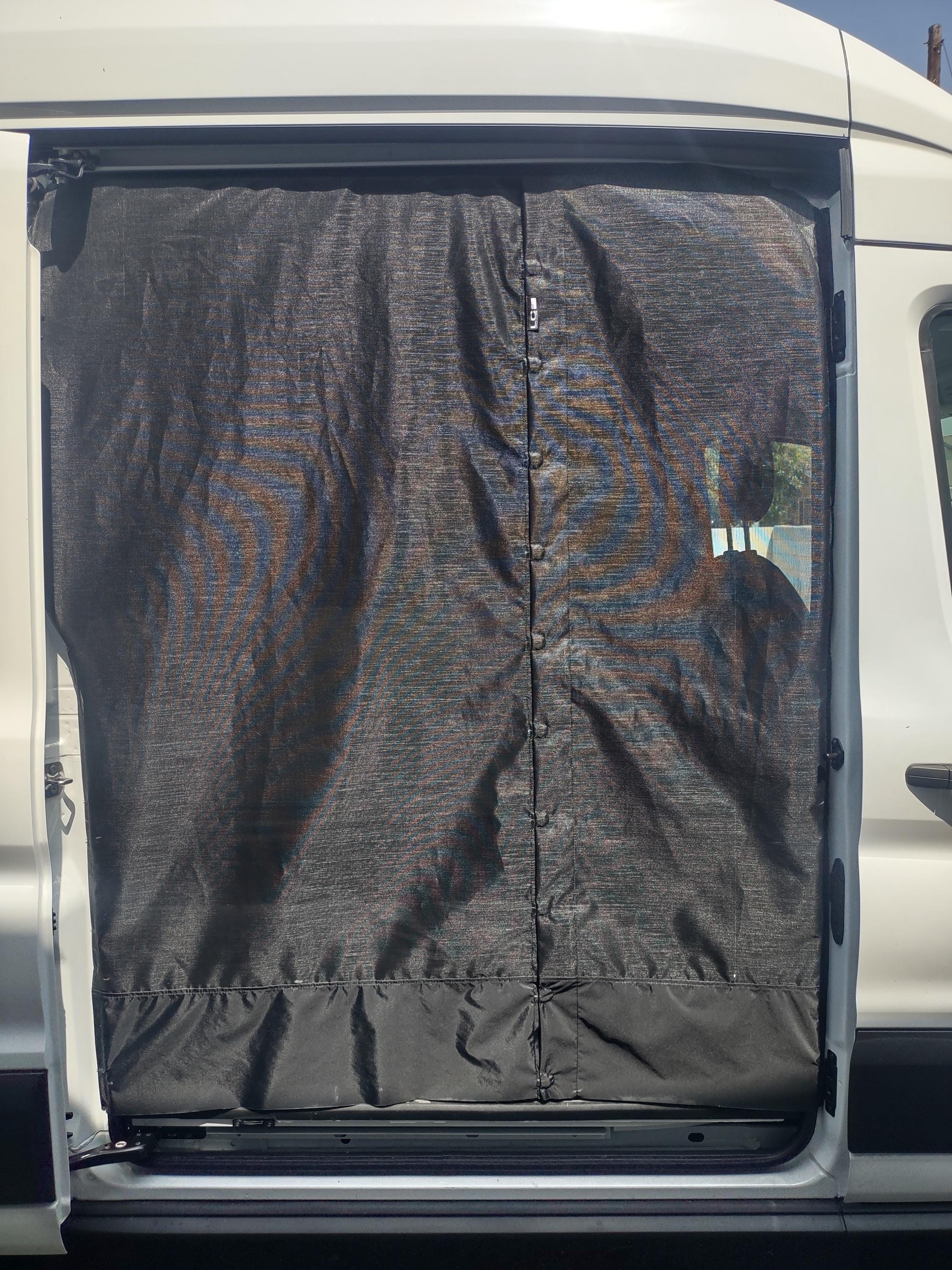 2014-2024 Ford Transit Sliding Door Bug Net Magnetic Cover, 250, 350 ...