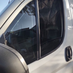 Set di reti per porte anteriori Dodge Promaster 2014-2023, reti per porte anteriori, tessuto a doppio strato per conducente e passeggero