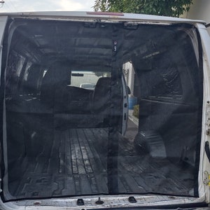1998-2016 Ford Econoline Van Rear Doors Magnetic Bug Net Screen Cover. E150, E250, E350 Van