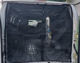 Ford Econoline Van Rear Door Magnetic Bug Screen All Models (1992-2016)