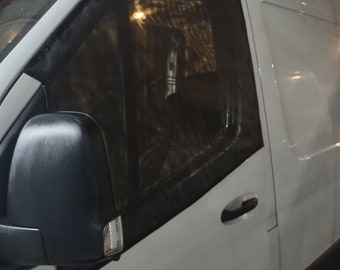 Mercedes Sprinter Van Front Door Magnetic Bug Screen (2019-2023)
