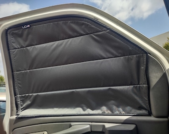 1996-2022 Chevy Express / GMC Savana front doors insulated window covers