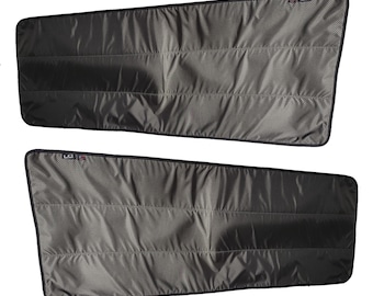1992-2016 Ford Econoline 3rd row magnetic insulated window covers set Driver and Passenger