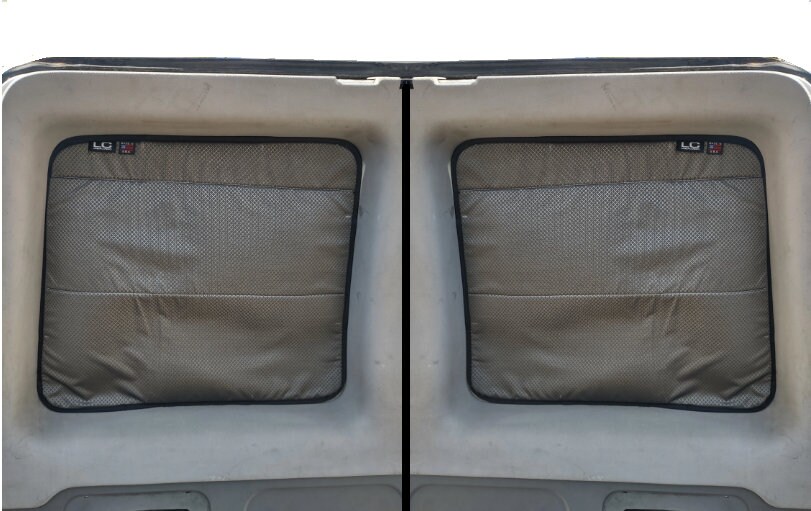 19982015 Ford Econoline Rear Window Covers Insulated Fits Stock