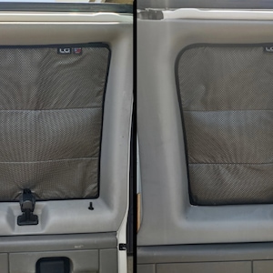 1998-2016 Ford Econoline Van Barn Style Side Doors Insulated Window  Covers Set big and small window