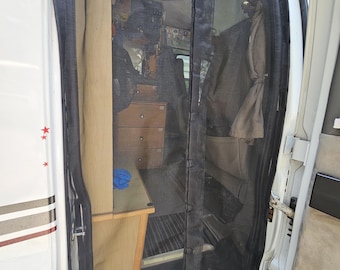 Chevy Express Van Magnetic Bug Net, Single Barn Door (2003-2022)