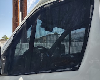 Mercedes Sprinter Van Front Door Magnetic Bug Screen (2007-2018)
