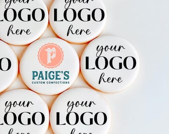 Logo | Custom Decorated Sugar Cookies | Printed Cookies