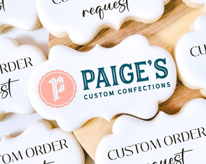 Request | Custom Decorated Sugar Cookies | Hand-Piped & Printed Cookies
