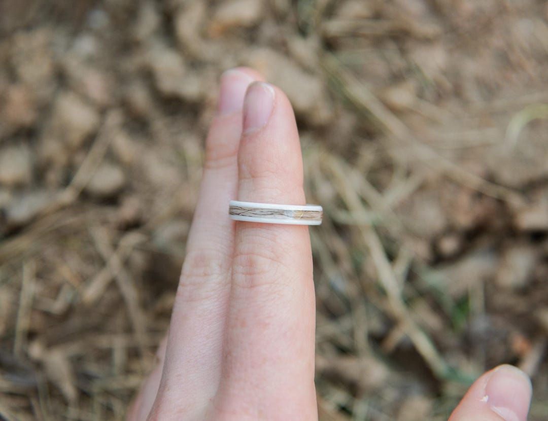 Custom Memorial Ring (wood or Ceramic) Ashes, Hair, Fur, and More - Etsy