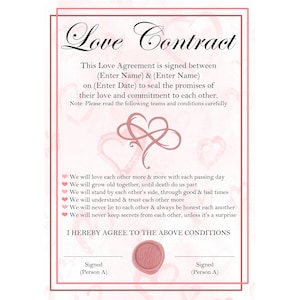 Love Contract -  UK