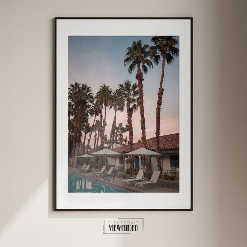 Palm Springs Art Print | Photography Art Print | Palm Springs CA | Modern Art Print image 4
