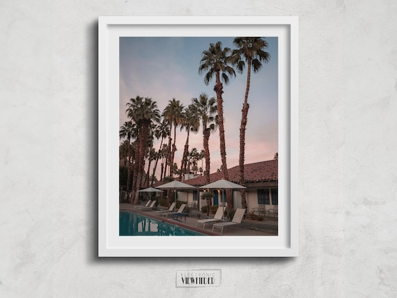Palm Springs Art Print | Photography Art Print | Palm Springs CA | Modern Art Print