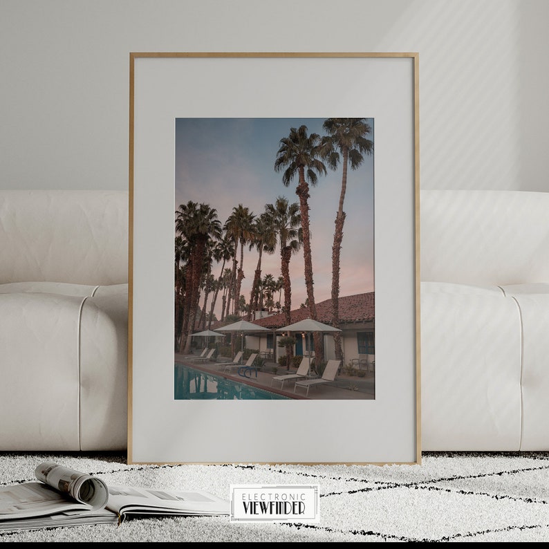 Palm Springs Art Print | Photography Art Print | Palm Springs CA | Modern Art Print image 5