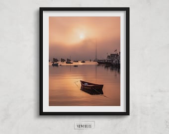 Nantucket Art Print | Nantucket Print | Nantucket Fine Art | ACK | NANTUCKET BOAT 001 |