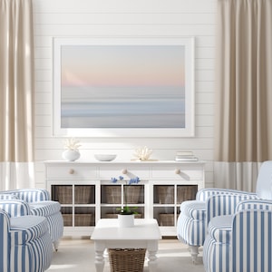 Montauk Fine Art Print | Fine Art Photography | Wall Decor | Wall Art | Blue | Orange | Pink | Calming | Montauk New York