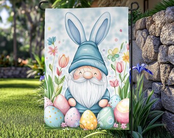 DIGITALE DATEI | Oster Wichtel Design | Ostern Flagge Design | Garten Flagge Design | Ostern Sublimationsdatei | Sublimationsdateien | Gnom Png