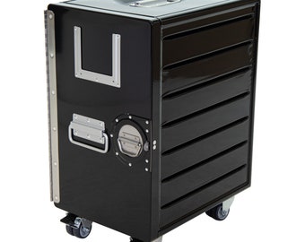 Brandneuer Pantry-Container, Nachttisch, Beistelltisch, Pantry-Box, Kanister, Flightcase, Airline-Trolley