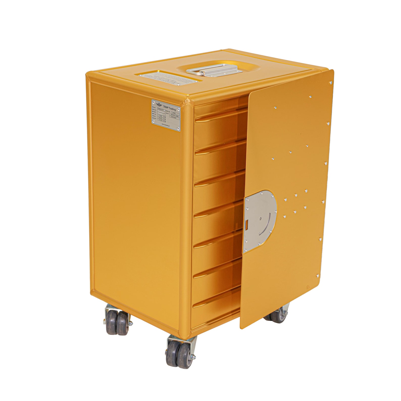 Brand New Golden Galley Container Night Stand Side Table Galley Box ...