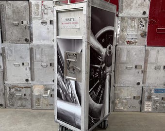 Carro de cocina de avión de aviación de tamaño reducido usado