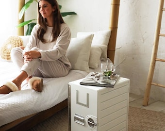 Brand new Galley container night stand side table galley box canister flight case airline trolley