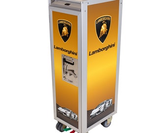 New Lamborghini airplane trolley galley cart