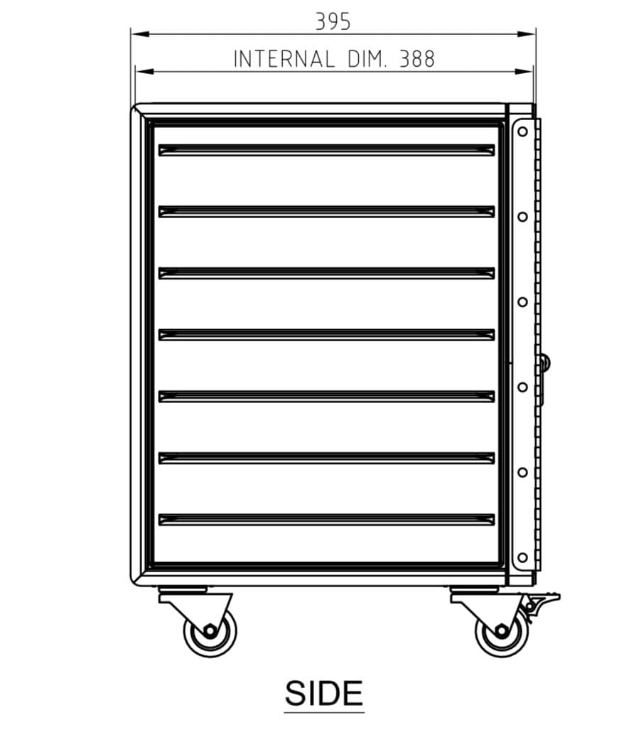 Brand New Galley Container Night Stand Side Table Galley Box Canister ...