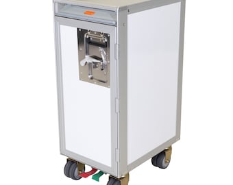 Nuevo carrito de avión BLANCO de 72 cm, carrito de cocina para muebles