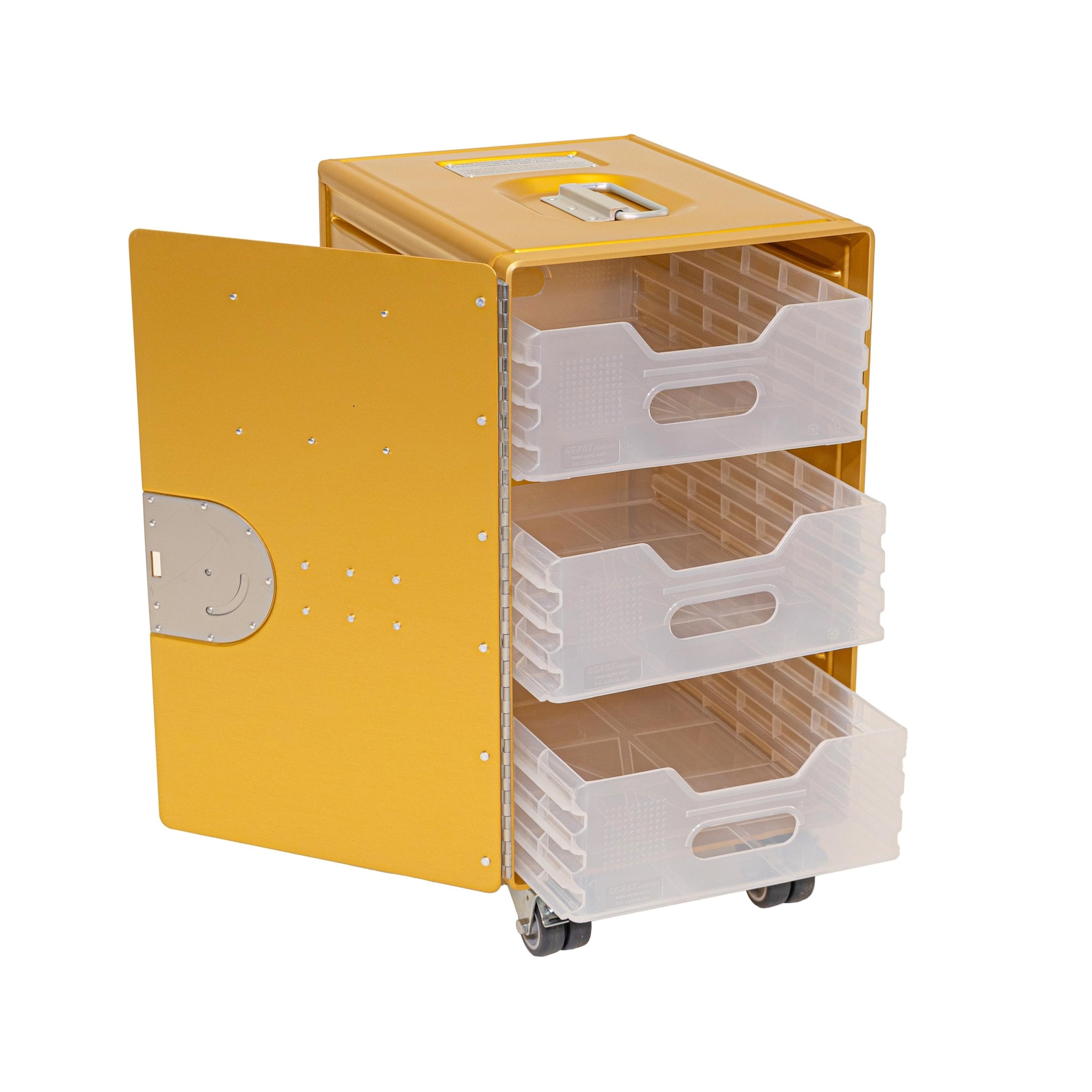 Brand New Golden Galley Container Night Stand Side Table Galley Box ...