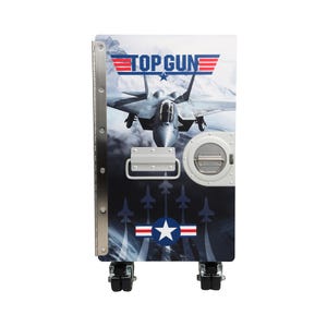 Brand new pop-art galley container night stand side table galley box canister flight case airline trolley