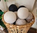 Dryer balls -XL Supernatural Fabric Softener, Reusable, Reduces Clothing Wrinkles and Save Drying Time. 