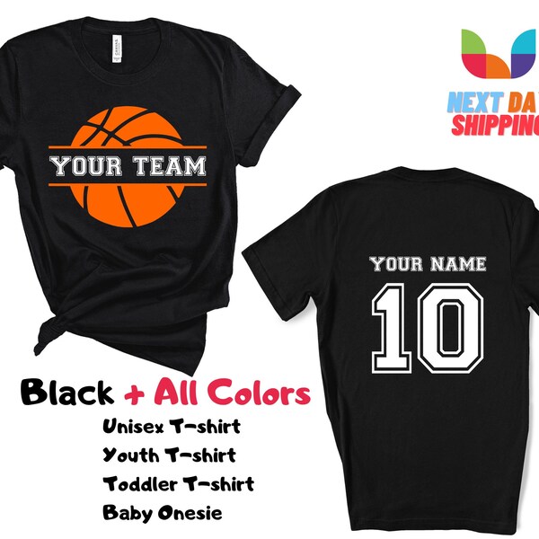 Basketball Shirt Etsy