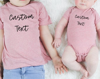 Texto personalizado y foto Camisa personalizada suave para niños pequeños, camiseta personalizada para niños, camisa personalizada para niños, camisa personalizada, camisa juvenil, camisa para niños pequeños