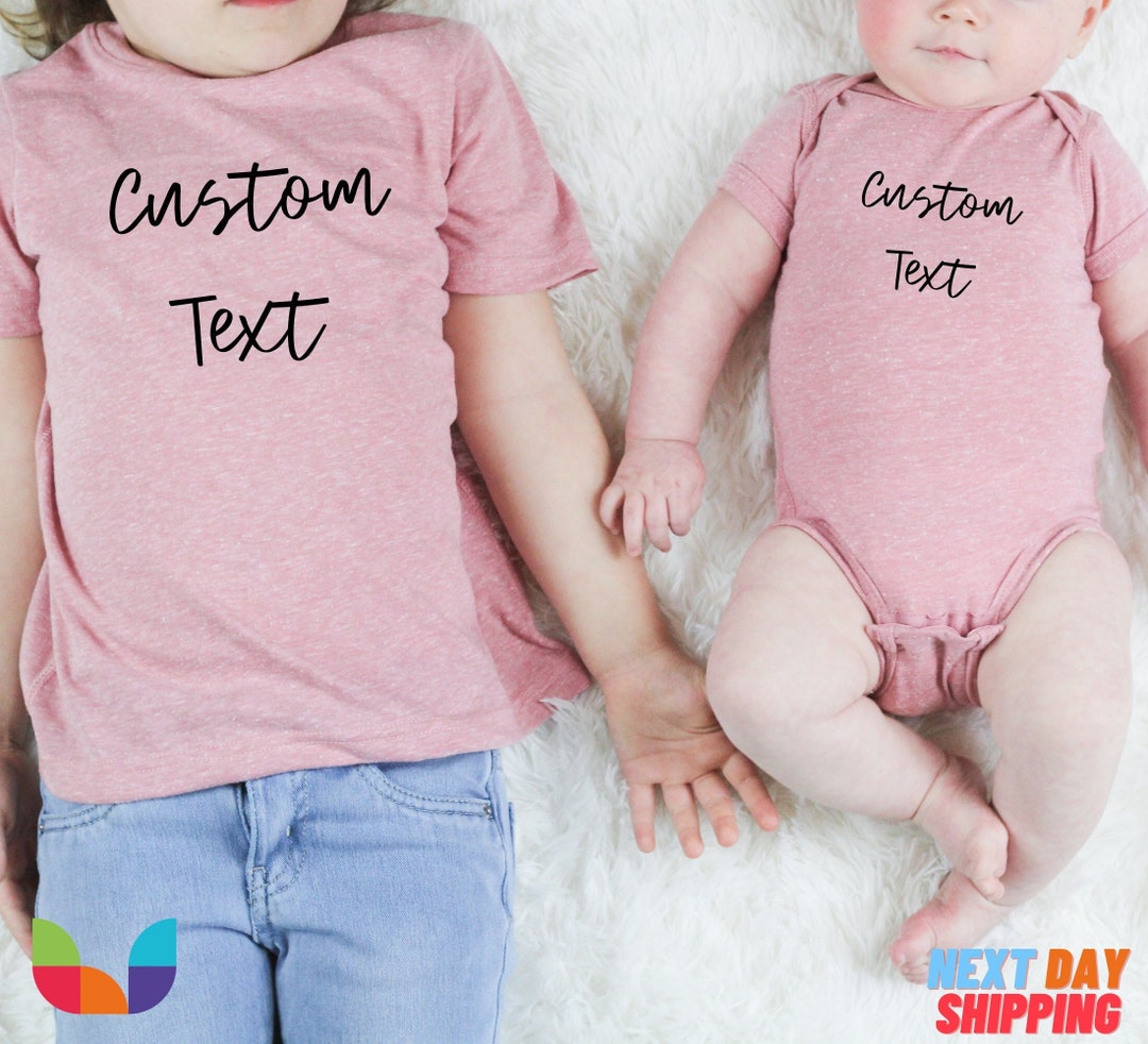 Kids Custom Shirt,personalized Shirt,soft Custom Baby Tshirt,youth & Toddler Tee,children's