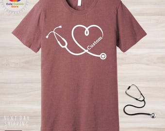 Personalized Nurse Shirt, Custom Doctor Shirt, Medical Shirt, Nurse Saving Lives, Nurse Gift, Doctor Gift, Medical Shirt, Hospital Shirt