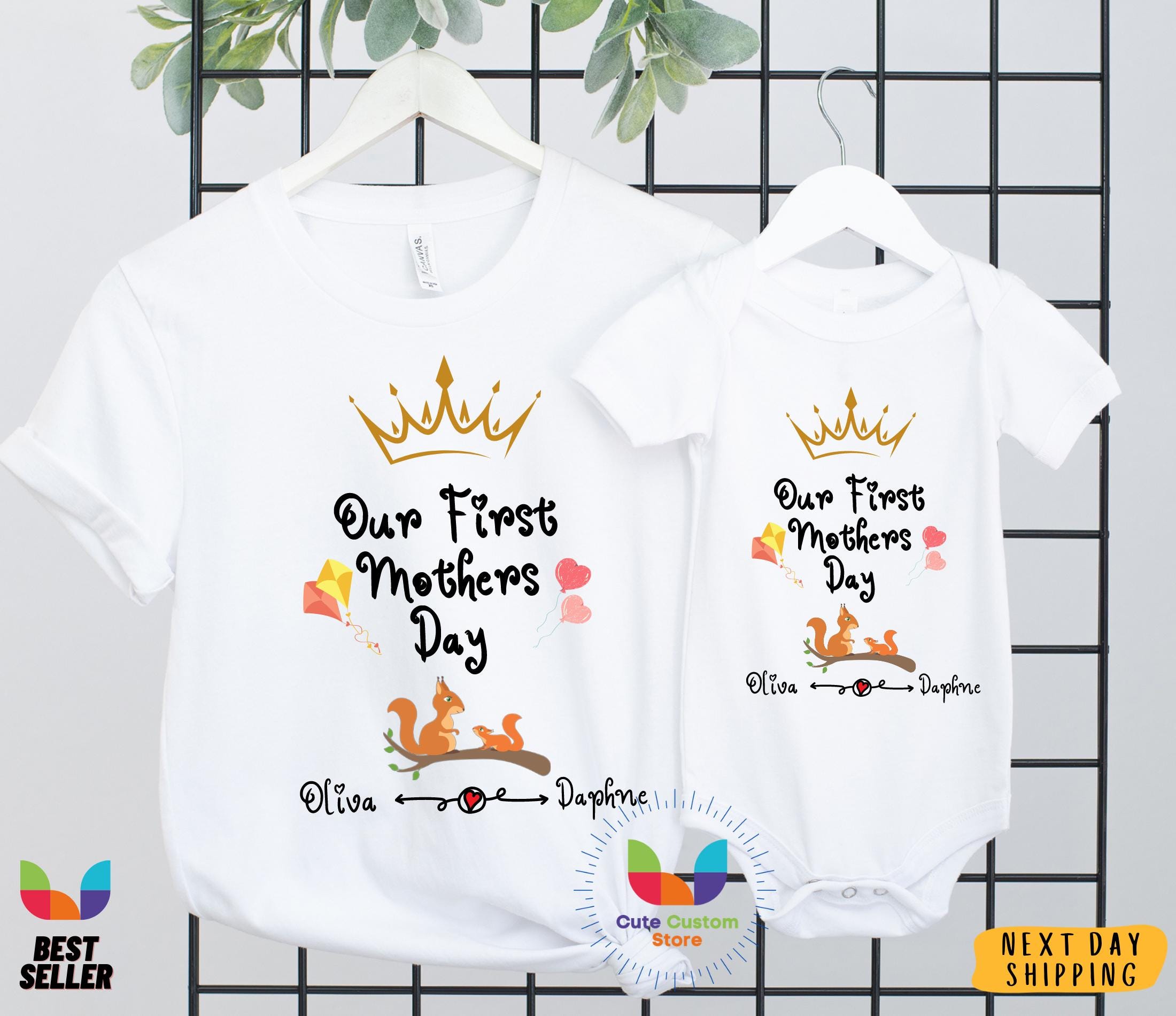 Our First Mother's Day T Shirt Gráfico Por Tawhid · Creative Fabrica