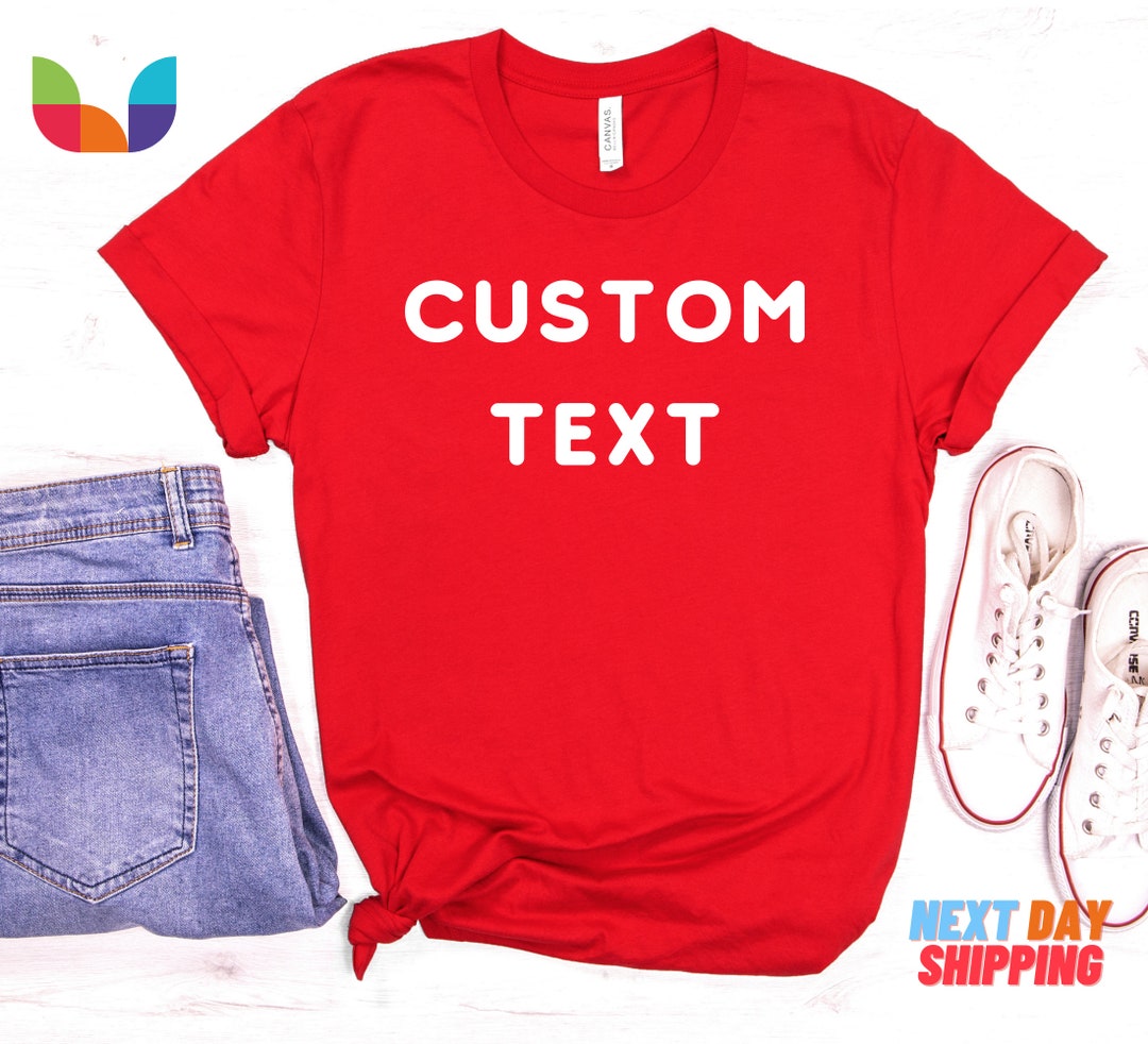 Custom Toddler Shirt,custom Toddler Red Tshirt,personalized Toddler