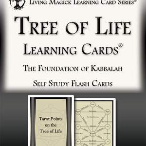 Tree of Life - Kabbalah Learning Cards ~ Living Magick Publishing