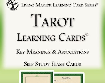 Tarot Learning Cards ~ Living Magick Publishing