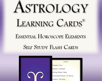 Astrology Learning Cards ~ Living Magick Publishing