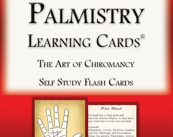 Palmistry Learning Cards ~ Living Magick Publishing