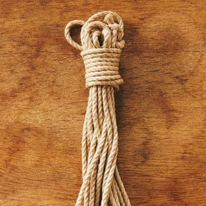 Corde de jute / jeu ø 6 mm Classic VÆGABØUND pour Kinbaku / Shibari 8 m/10 m image 2