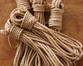 Corde de jute / jeu ø 5 mm Classic »VÆGABØUND« pour Kinbaku / Shibari 8 m/10 m