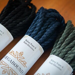 Shibari Rope: Wild Berry Purple Jute Cord (5 mm, 8 m & 10 m Lengths) image 5