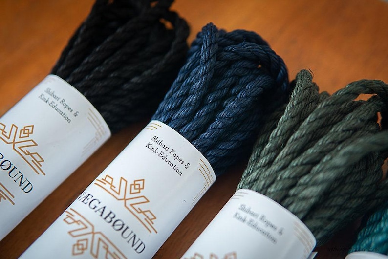 Shibari Rope: Wild Berry Purple Jute Cord (5 mm, 8 m & 10 m Lengths) image 5