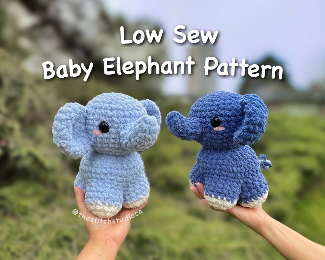 Elephant Amigurumi Plush Crochet Cute Elephant Free Pattern