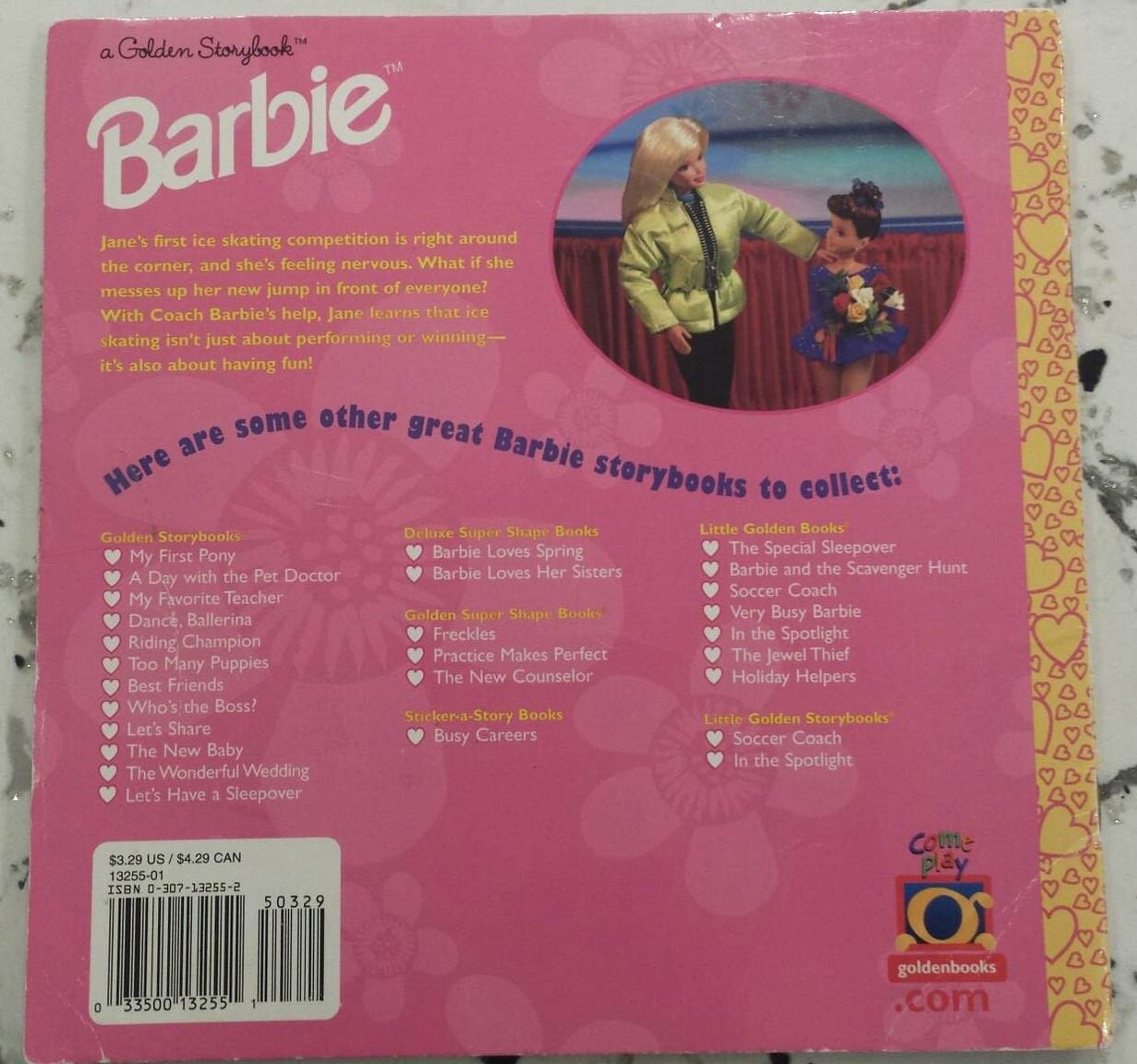 Barbie ice skating coach sale