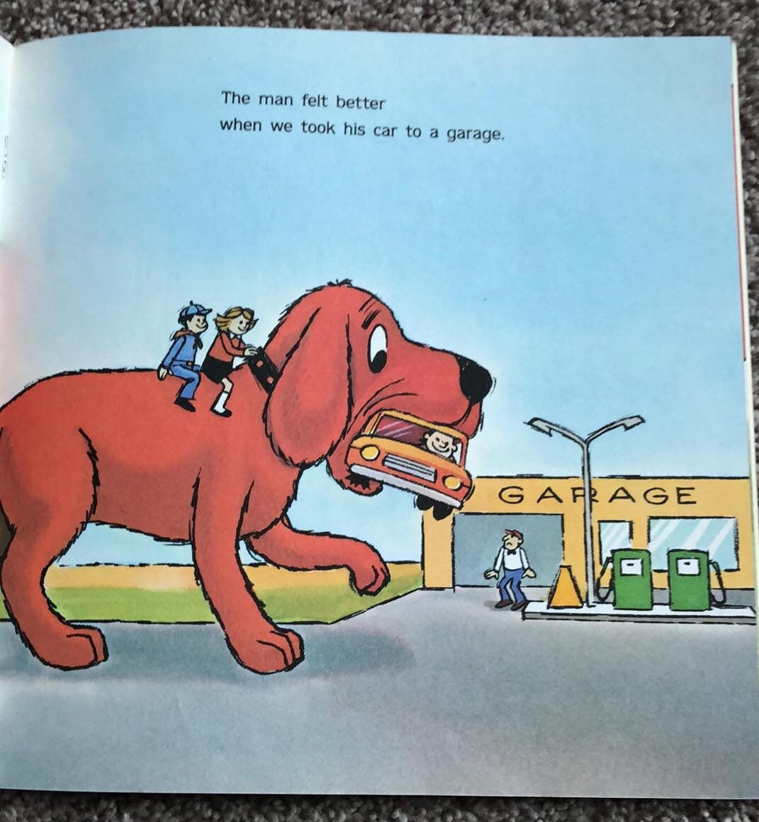 Clifford's Good Deeds 1985 Scholastic Etsy