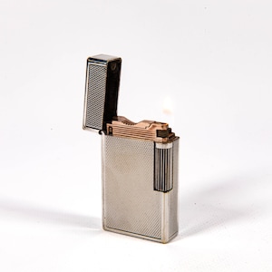 ヴィンテージ シルバーメッキ S.T. デュポン D57 ライター 1950年代