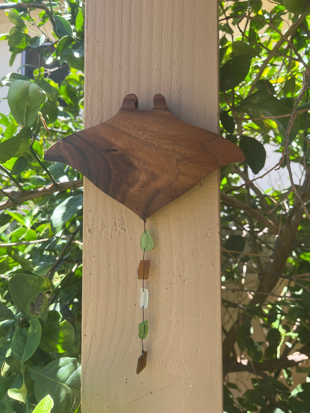 Walnut Wooden Manta Ray Wall Hanging Ocean Decor Sea Life - Etsy